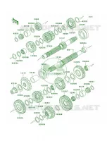 Transmission per Kawasaki Z750S 2005