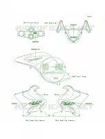 DecalsBlueC4 per Kawasaki ZZR1200 2005
