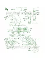 Fenders per Kawasaki ZZR1200 2005