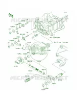 Gear Change Mechanism per Kawasaki ZZR1200 2005