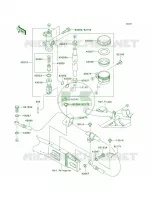 Rear Master Cylinder per Kawasaki ZZR1200 2005