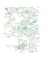 Air Cleaner per Kawasaki ZZR1200 2003