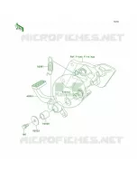 Brake PedalTorque Link per Kawasaki ZZR1200 2003