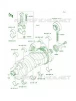 Crankshaft per Kawasaki ZZR1200 2003