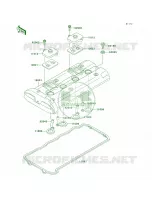 Cylinder Head Cover per Kawasaki ZZR1200 2003