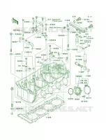 Cylinder Head per Kawasaki ZZR1200 2003