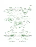 DecalsBlueCNC2 per Kawasaki ZZR1200 2003