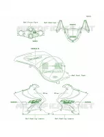 DecalsBlueCNC3 per Kawasaki ZZR1200 2003