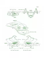 DecalsSilverC3 per Kawasaki ZZR1200 2003