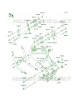 Engine Mount per Kawasaki ZZR1200 2003