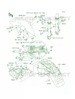 Fenders per Kawasaki ZZR1200 2003