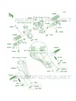 Footrests per Kawasaki ZZR1200 2003