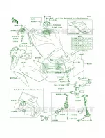 Fuel Tank per Kawasaki ZZR1200 2003