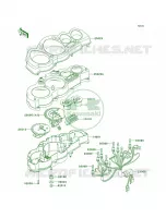 Meters per Kawasaki ZZR1200 2003