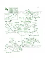 Side CoversChain Cover per Kawasaki ZZR1200 2003
