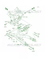 Swingarm per Kawasaki ZZR1200 2003