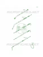 Cables per Kawasaki Ninja 500R 1998
