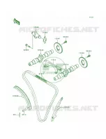 CamshaftsTensioner per Kawasaki Ninja 500R 1998