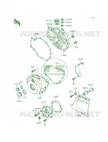 Engine Covers per Kawasaki Ninja 500R 1998