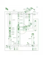 Front Fork per Kawasaki Ninja 500R 1998