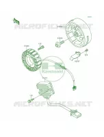 Generator per Kawasaki Ninja 500R 1998