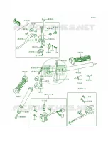 Handlebar per Kawasaki Ninja 500R 1998