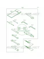Owner's Tools per Kawasaki Ninja 500R 1998