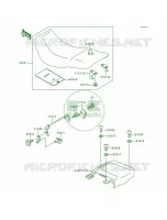 Seat per Kawasaki Ninja 500R 1998