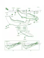Side CoversChain CoverEX500 D2 per Kawasaki Ninja 500R 1998