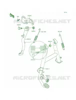 Stands per Kawasaki Ninja 500R 1998