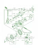 Starter Motor per Kawasaki Ninja 500R 1998