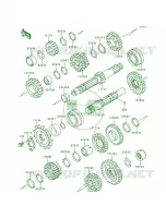 Transmission per Kawasaki Ninja 500R 1998
