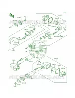 Turn Signals per Kawasaki Ninja 500R 1998
