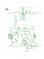 Crankshaft per Kawasaki Ninja 250R 1996