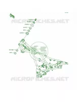 Frame per Kawasaki Ninja 250R 1996