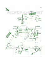 Handlebar per Kawasaki Ninja 250R 1996