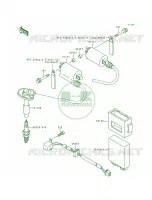 Ignition System per Kawasaki Ninja 250R 1996