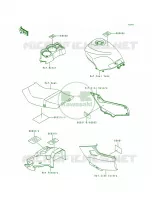 Labels per Kawasaki Ninja 250R 1996