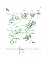 Meters per Kawasaki Ninja 250R 1996