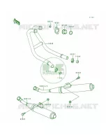 Mufflers per Kawasaki Ninja 250R 1996