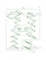 Owner's Tools per Kawasaki Ninja 250R 1996