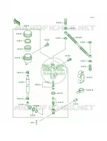 Rear Master Cylinder per Kawasaki Ninja 250R 1996