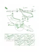 Side CoversChain Cover per Kawasaki Ninja 250R 1996