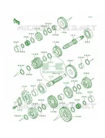 Transmission per Kawasaki Ninja 250R 1996