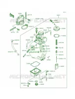 Carburetor per Kawasaki KDX200 1996