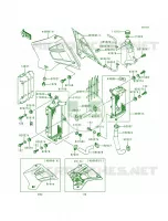 RadiatorKDX200 H4H5 per Kawasaki KDX200 1996
