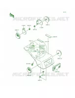 Reflectors per Kawasaki KDX200 1996