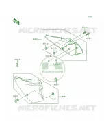 Side CoversChain Cover per Kawasaki KDX200 1996
