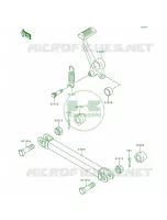 Brake PedalTorque Link per Kawasaki ZR1100 Zephyr 1994
