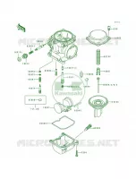 Carburetor Parts per Kawasaki ZR1100 Zephyr 1994